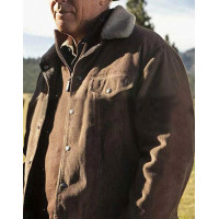 Yellowstone Kevin Costner Corduroy Jacket