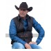 Yellowstone Kevin Costner (John Dutton) Quilted Satin Vest