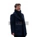 Mission Impossible 6 Fallout (Ethan Hunt) Tom Cruise Navy Blue Pea Wool Coat